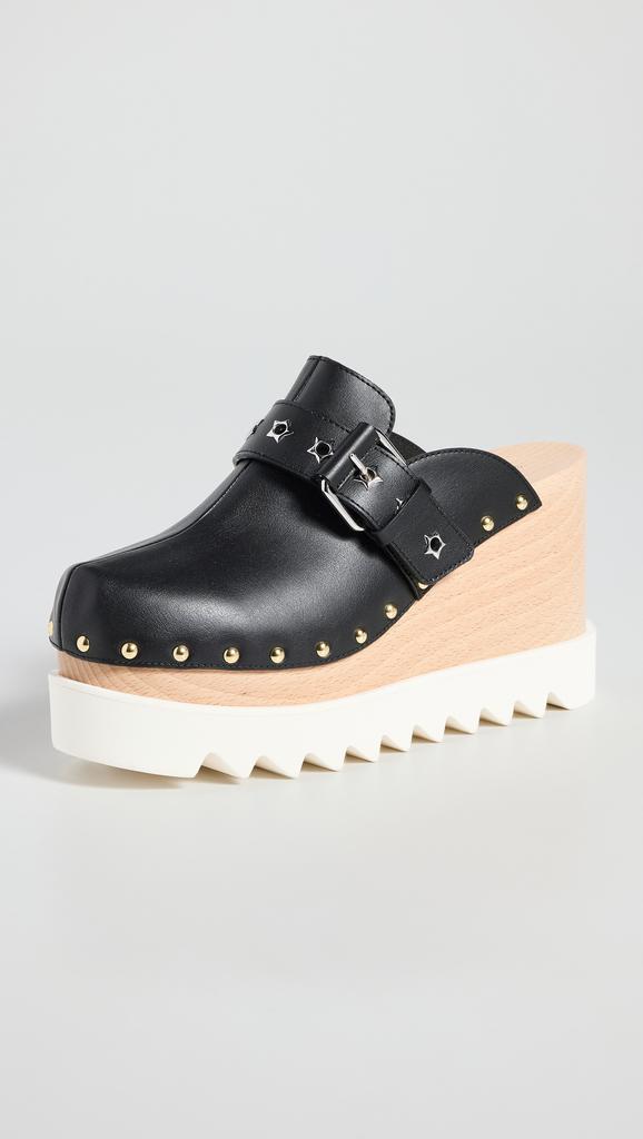 【Stella McCartney】Elyse clog ★関税送料込み Stella McCartney Elyse Slingback Platform Clogs | italist