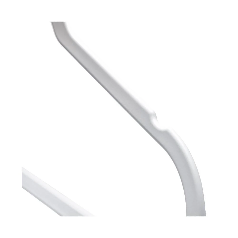 商品Honey Can Do|50-Pack Rubber Space-Saving Hanger, White,价格¥395,第4张图片详细描述