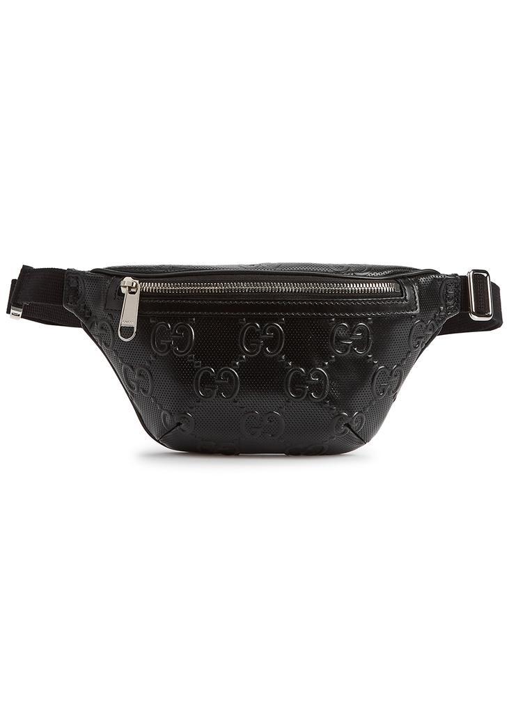 商品Gucci|GG Tennis monogrammed leather belt bag,价格¥5343,第1张图片