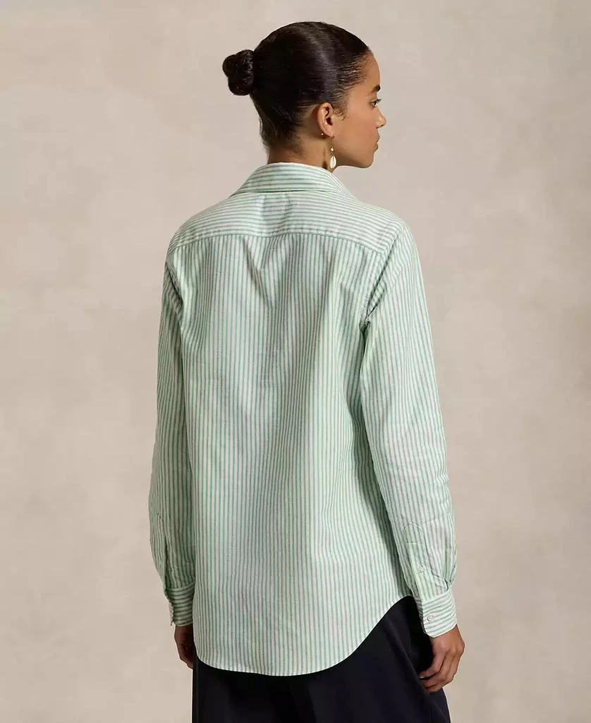 商品Ralph Lauren|Women's Stretch Slim Fit Striped Oxford Shirt,价格¥711,第2张图片详细描述