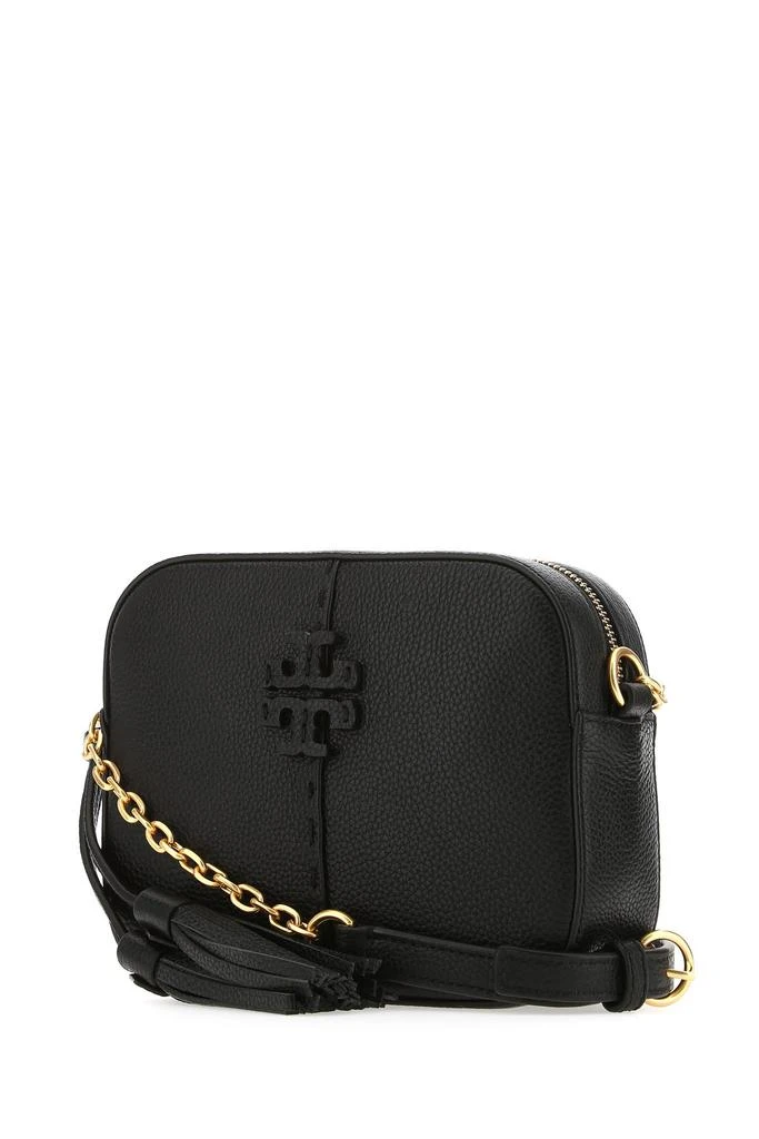 商品Tory Burch|Black leather McGraw crossbody bag  Nd Tory Burch Donna,价格¥3418,第2张图片详细描述