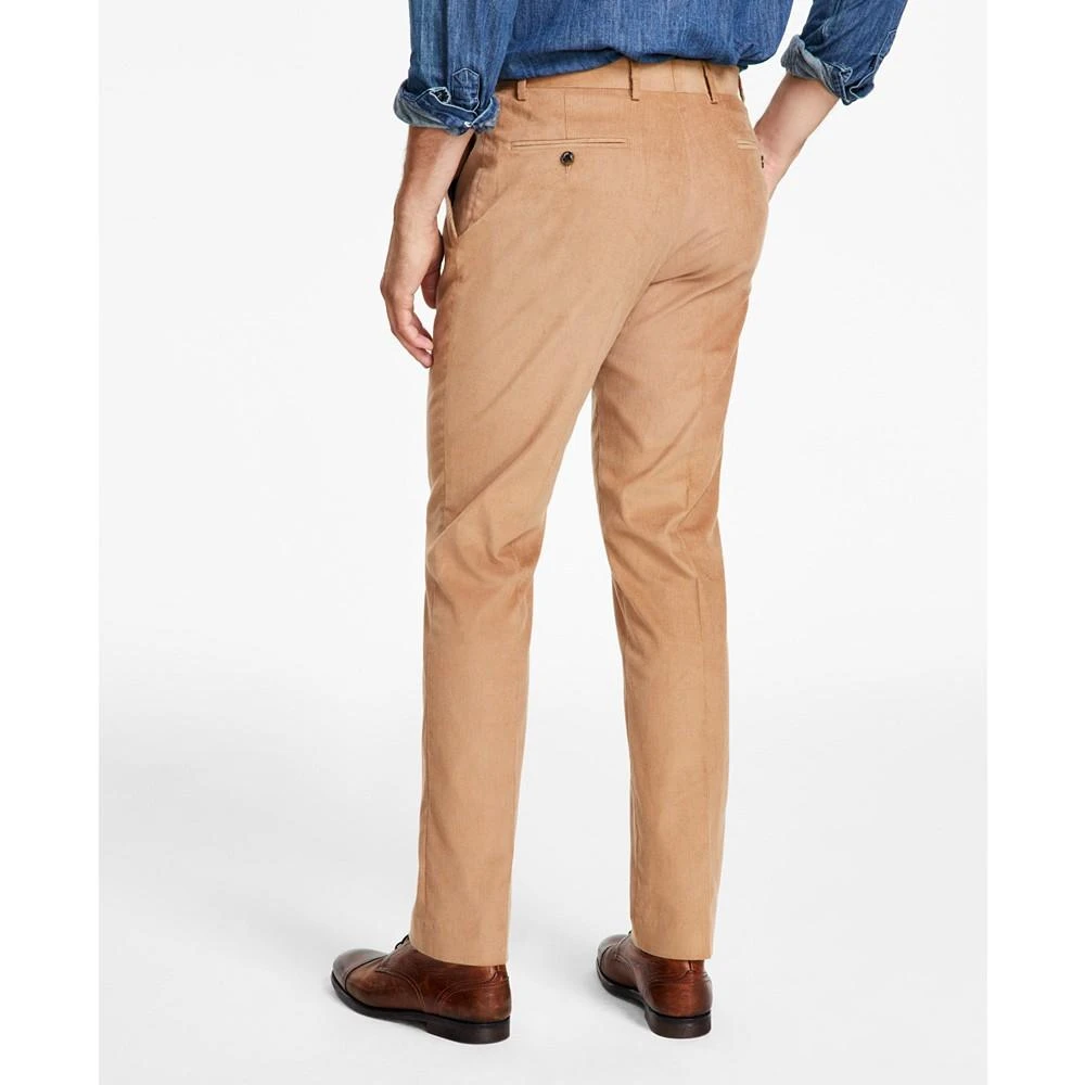 商品Tommy Hilfiger|Men's Modern-Fit Solid Corduroy Pants,价格¥217,第3张图片详细描述