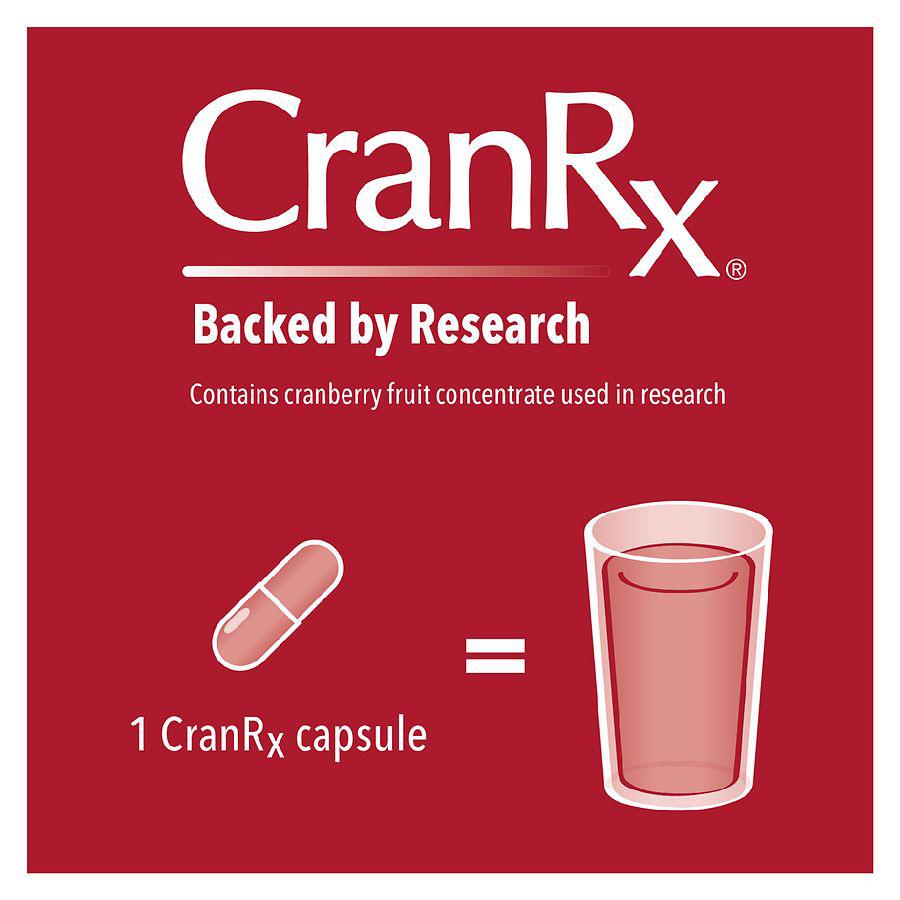 CranRx Bioactive Cranberry Capsules商品第5张图片规格展示