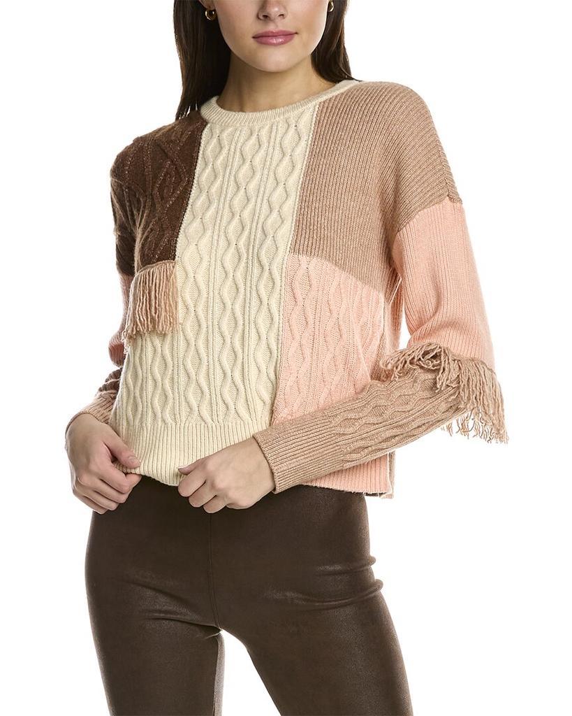 商品Design History|Design History Patchwork Sweater,价格¥247,第1张图片