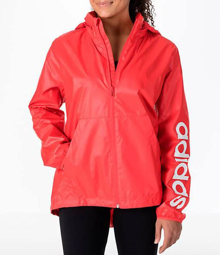 商品Adidas|Women's adidas Linear Training Windbreaker Jacket,价格¥223,第3张图片详细描述