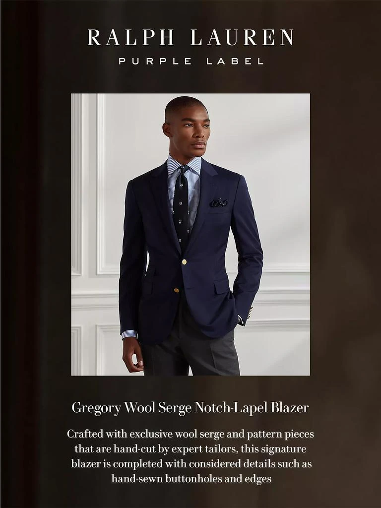 商品Ralph Lauren|Gregory Notch-Lapel Blazer,价格¥17198,第2张图片详细描述