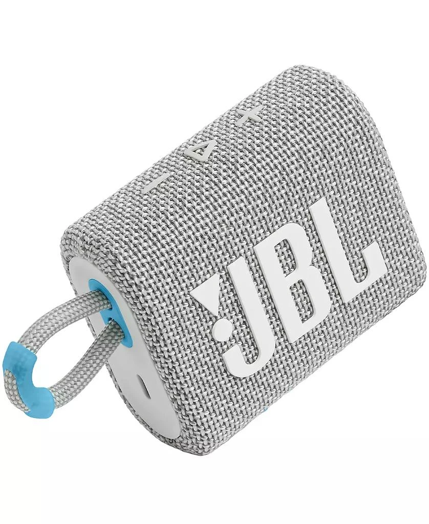 商品JBL|Go 3 Water Resistance Bluetooth Speaker, Cloud White,价格¥374,第2张图片详细描述