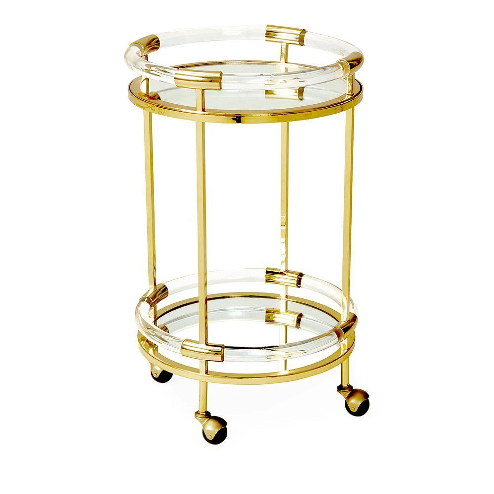 商品Jonathan Adler|Jacques Round Bar Cart,价格¥15805,第1张图片