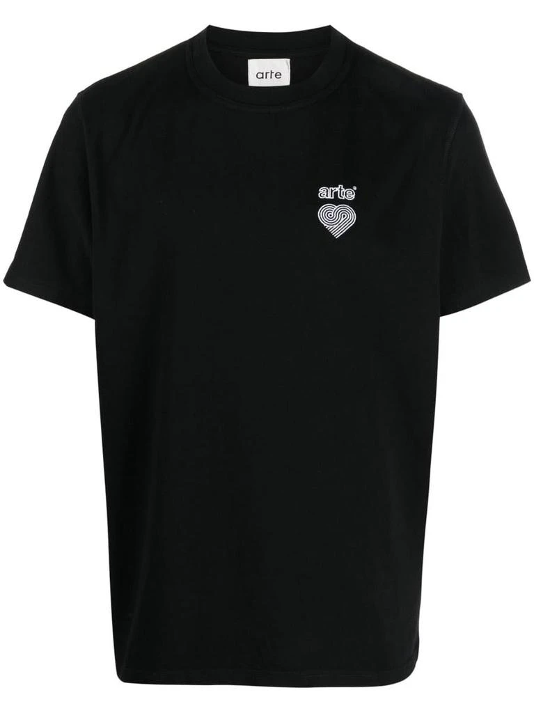 商品ARTE ANTWERP|ARTE ANTWERP TAUT EMBROI HEART LOGO T-SHIRT,价格¥570,第1张图片