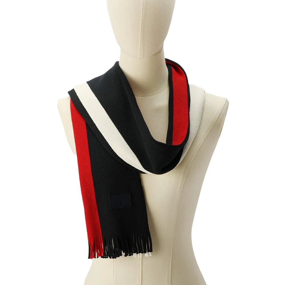 Men's Striped Fringe Scarf 商品