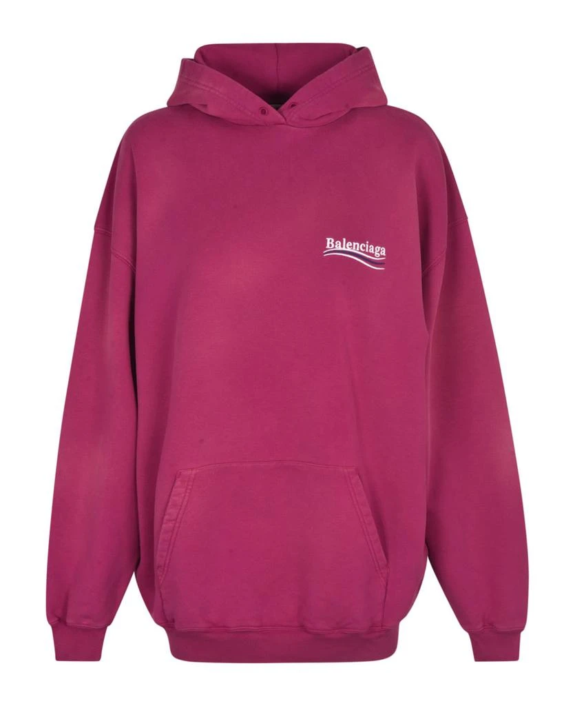 商品Balenciaga|Logo Print Hoodie,价格¥6479,第1张图片