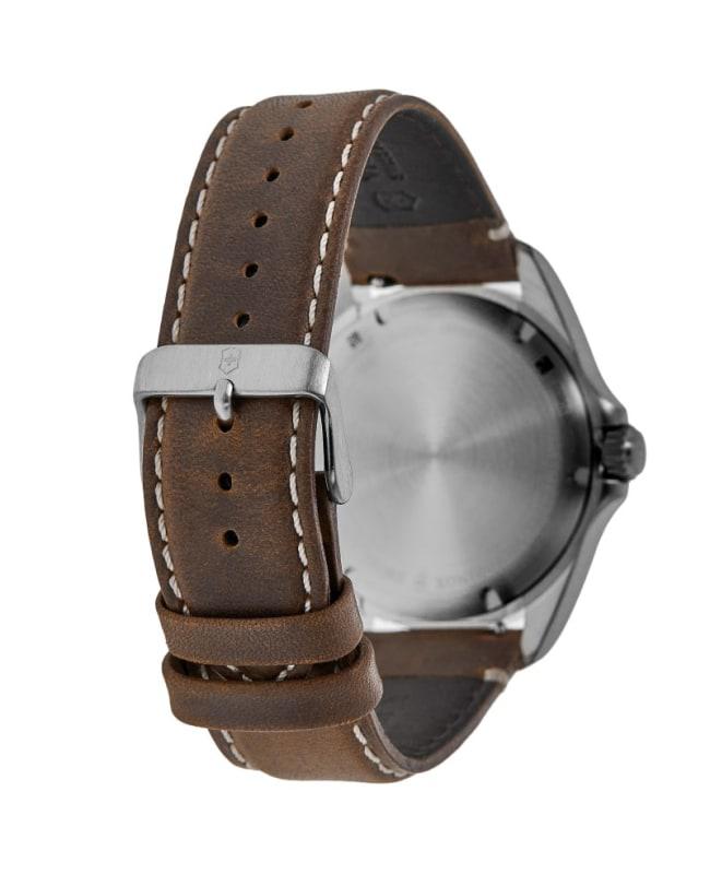 Victorinox Swiss Army Heritage Quartz Blue Dial Brown Leather