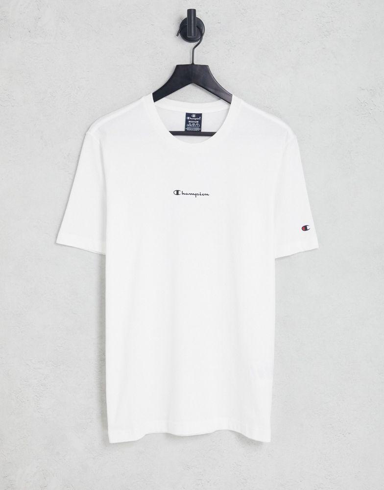 Champion basketball t-shirt with back print in white商品第3张图片规格展示