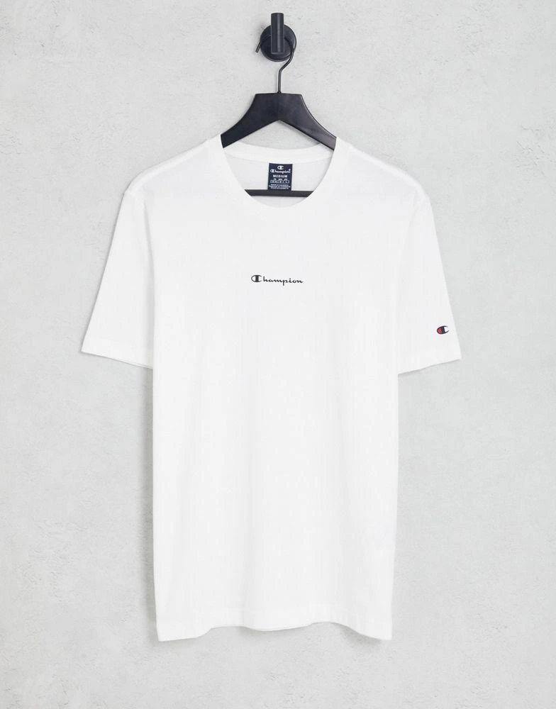 商品CHAMPION|Champion basketball t-shirt with back print in white,价格¥195,第3张图片详细描述