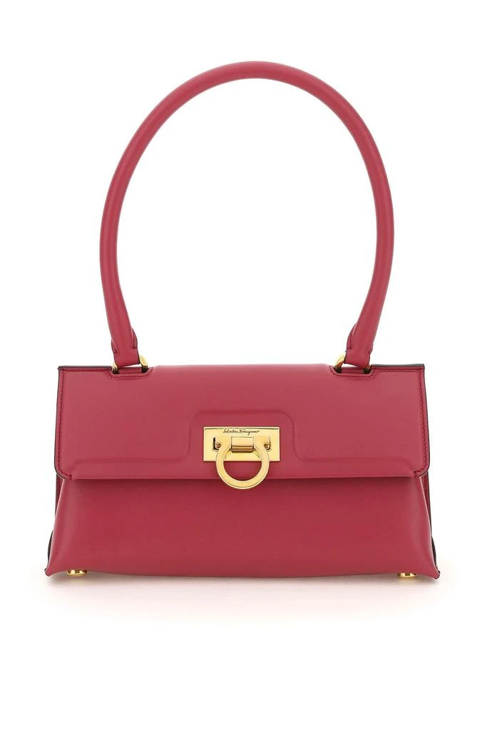 商品Salvatore Ferragamo|Salvatore ferragamo leather swing small bag,价格¥9406,第1张图片