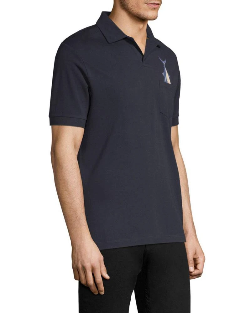 商品Paul Smith|Graphic Cotton Polo,价格¥2203,第3张图片详细描述