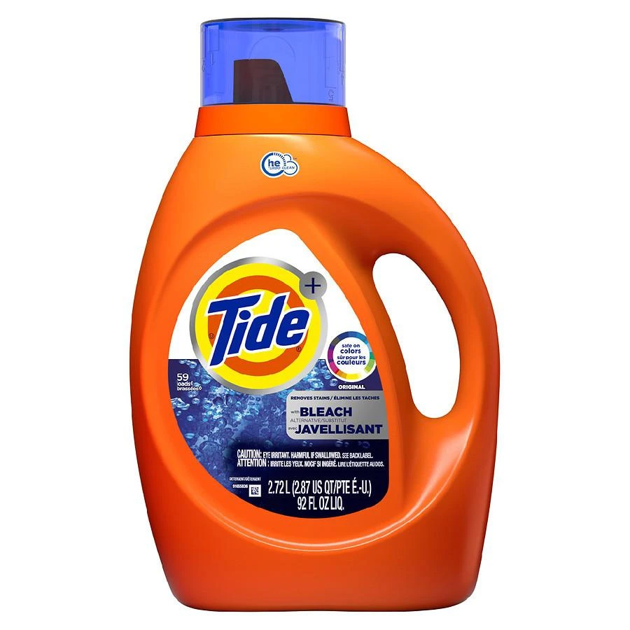 商品Tide|Plus Bleach Alternative HE Turbo Clean Liquid Laundry Detergent,价格¥97,第1张图片