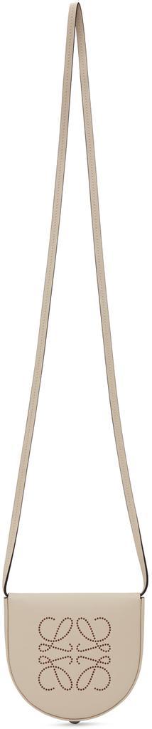 商品Loewe|Beige Small Heel Pouch Bag,价格¥4481,第1张图片
