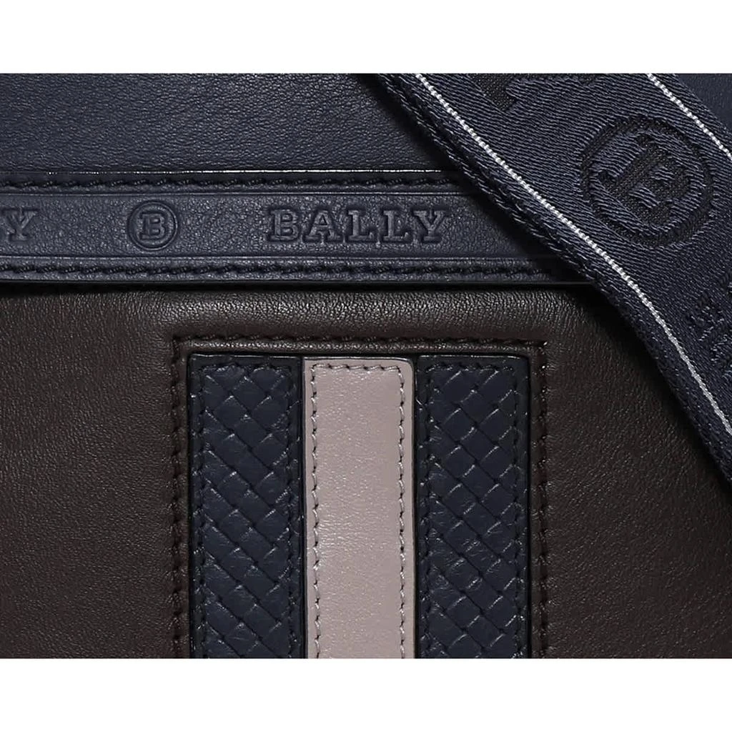 商品Bally|Bally Mens Holm Flat Leather Crossbody Bag,价格¥2691,第3张图片详细描述