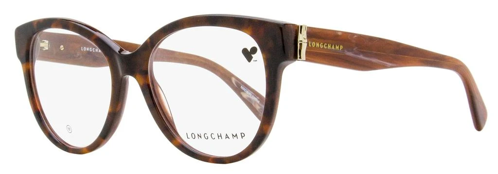 商品Longchamp|Women's Tea Cup Eyeglasses LO2714 230 Havana 52mm,价格¥391,第1张图片