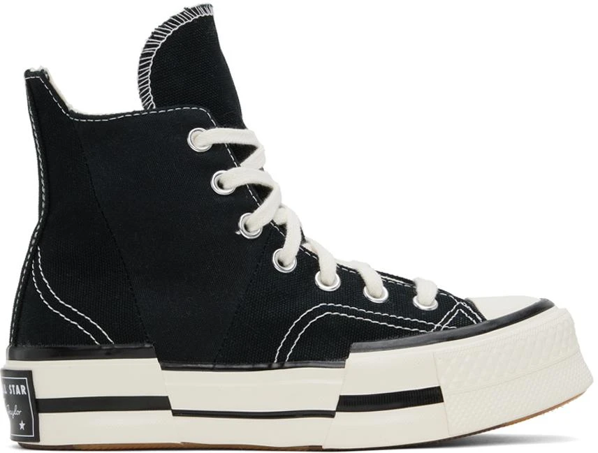 商品Converse|黑色 Chuck 70 Plus 高帮运动鞋,价格¥956,第1张图片