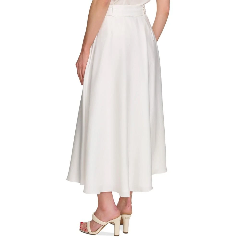 商品DKNY|Women's Belted A-Line Midi Skirt,价格¥459,第2张图片详细描述