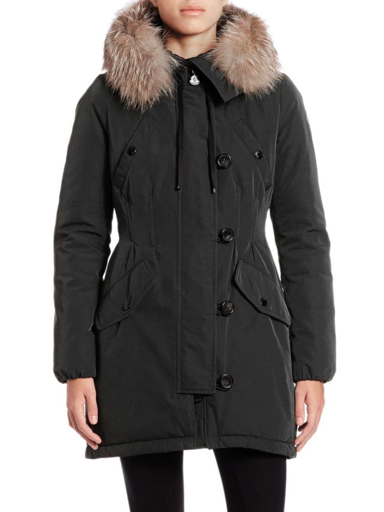 商品Moncler|Aredhel Fur-Trimmed Jacket,价格¥16528,第1张图片