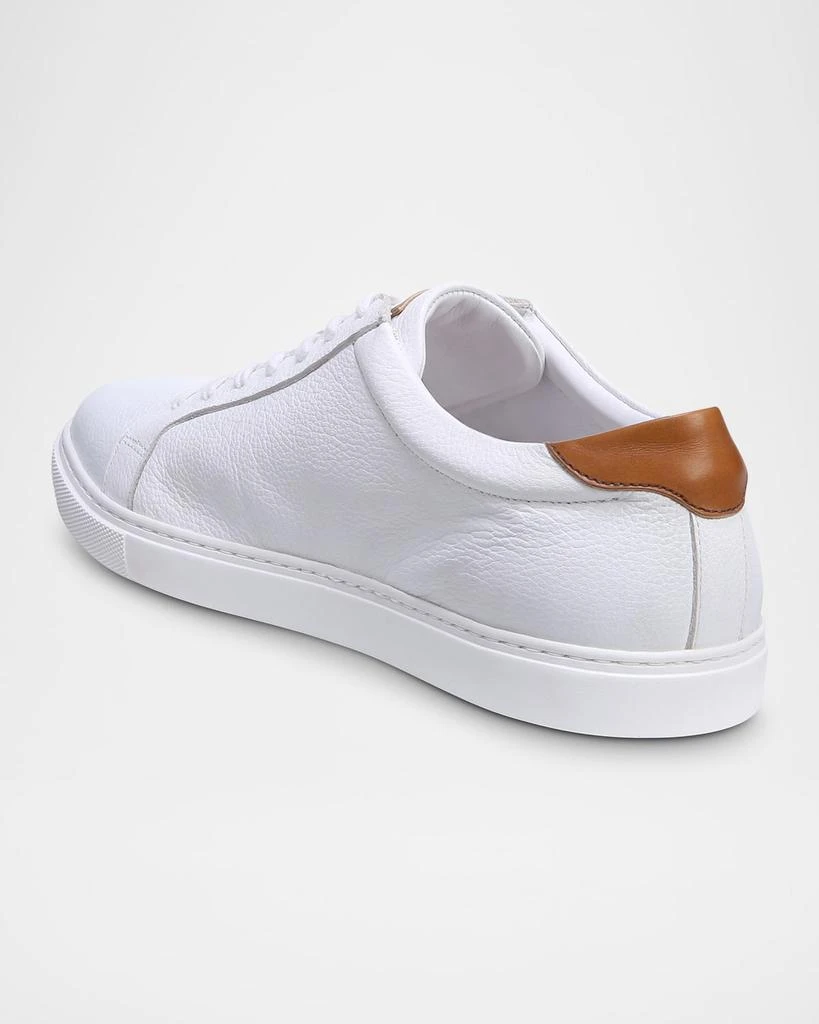 商品Allen Edmonds|Men's Courtside Leather Low-Top Sneakers,价格¥2345,第3张图片详细描述