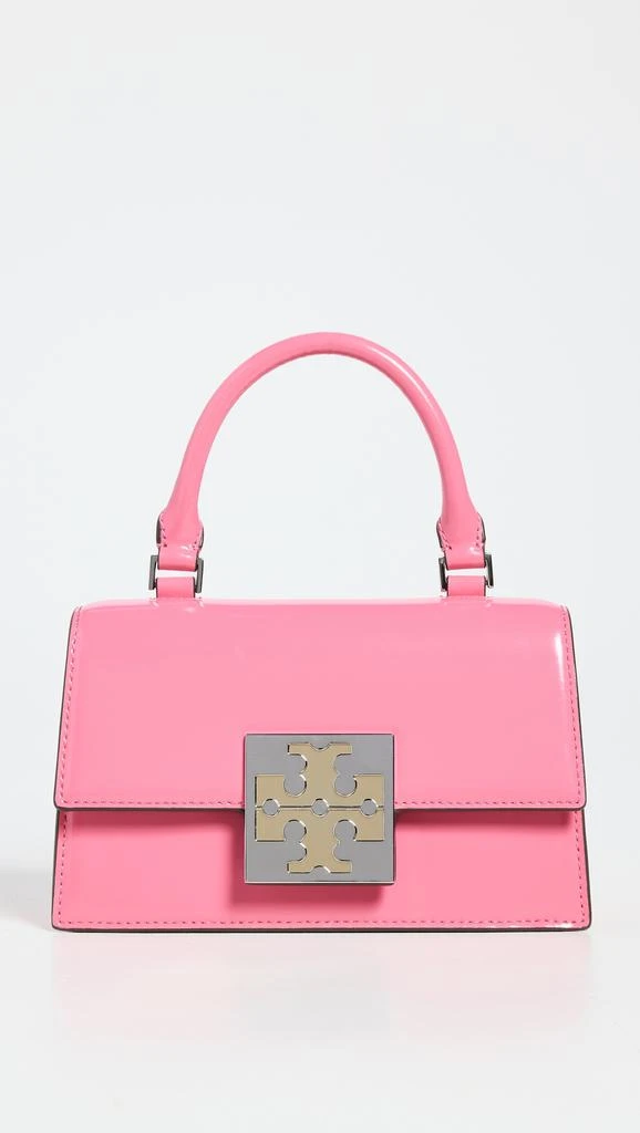 商品Tory Burch|Trend Spazzolato Mini Top-Handle Bag,价格¥1674,第1张图片