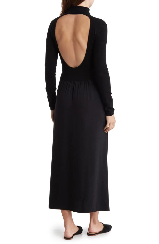 商品Vince|Wool & Cashmere Open Back Dress,价格¥654,第2张图片详细描述