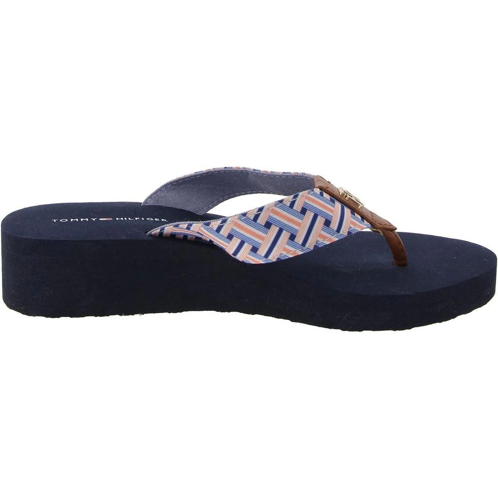 商品Tommy Hilfiger|Tommy Hilfiger Womens Slip On Wedges Thong Sandals,价格¥89,第4张图片详细描述