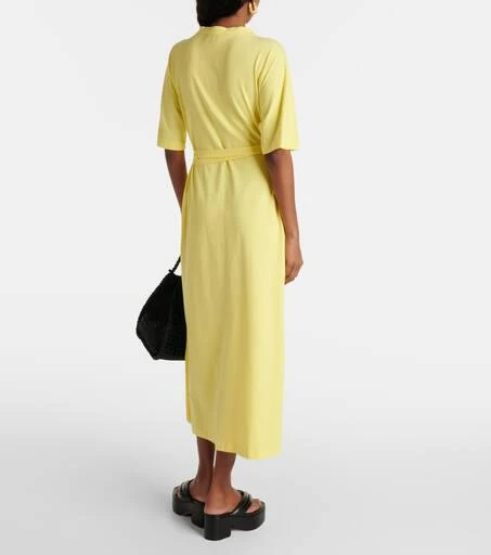 商品Max Mara|Pisano cotton-blend midi dress,价格¥1215,第3张图片详细描述