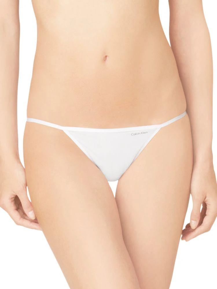 商品Calvin Klein|Sleek String Bikini,价格¥80,第1张图片