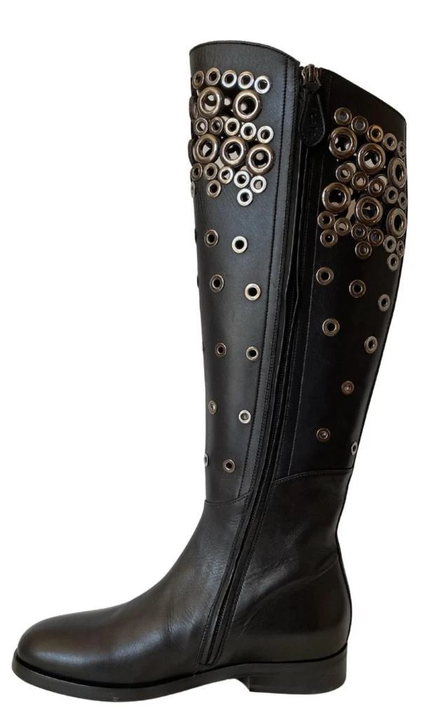 商品Alaïa|Knee High Leather Boots,价格¥7969,第2张图片详细描述