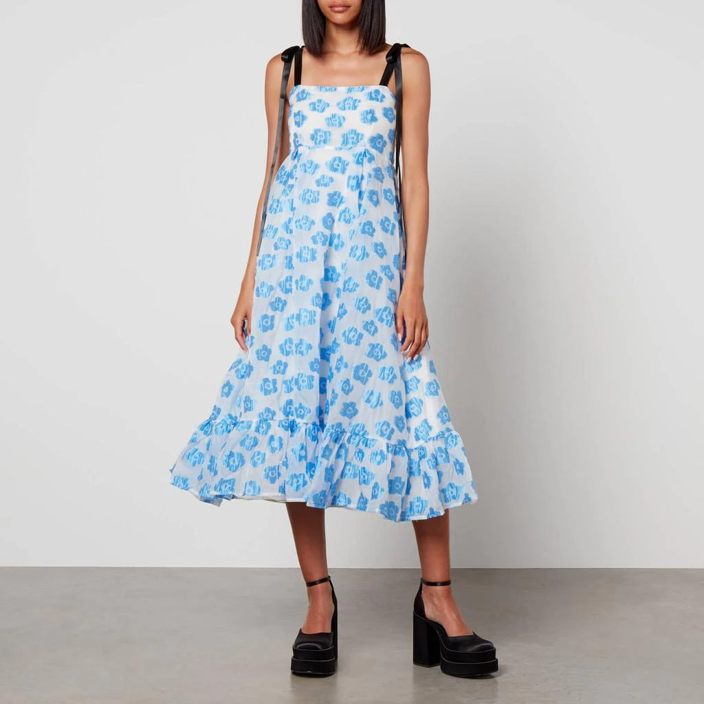 商品Sister Jane|Sister Jane Sweep Floral-Jacquard Dress,价格¥804,第1张图片