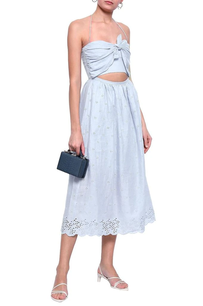 商品Zimmermann|Cutout broderie anglaise cotton midi dress,价格¥810,第2张图片详细描述