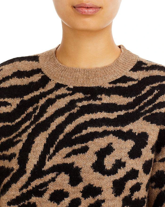 商品AQUA|Mixed Animal Print Sweater - 100% Exclusive,价格¥199,第5张图片详细描述