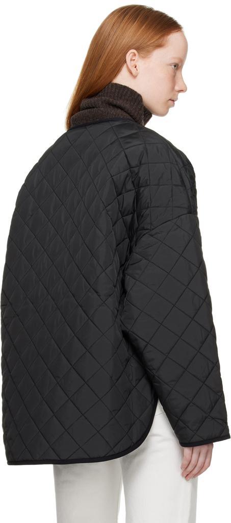商品Totême|Black Quilted Jacket,价格¥3357,第5张图片详细描述
