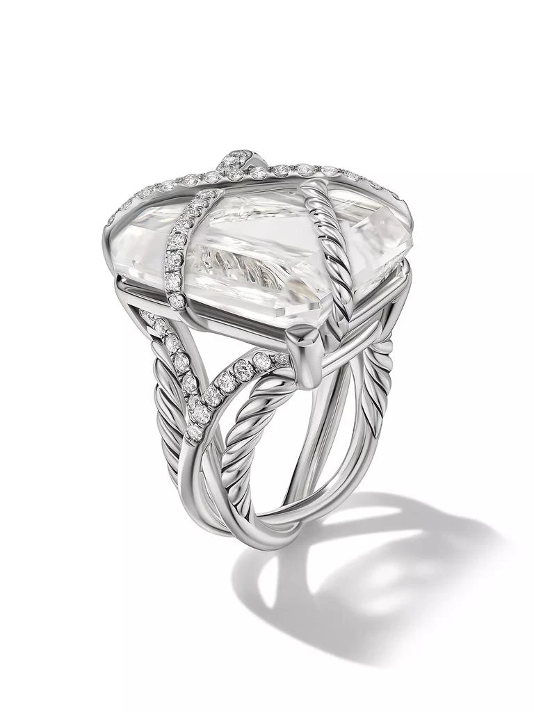 商品David Yurman|Cable Wrap Ring in Sterling Silver,价格¥23979,第2张图片详细描述