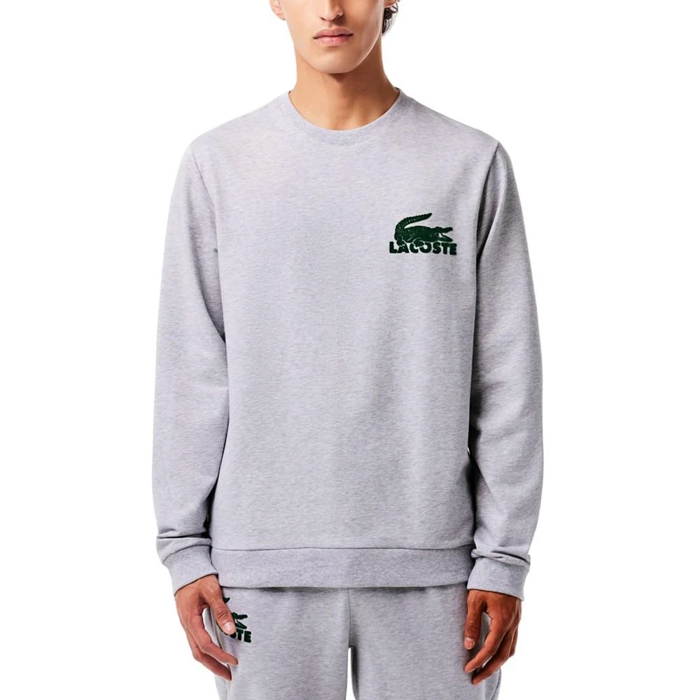 商品Lacoste|Men's Pajama Fleece Indoor Sweatshirt,价格¥654,第1张图片