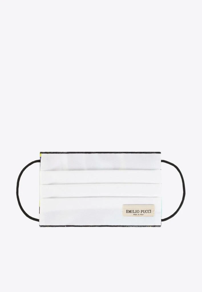 商品EMILIO PUCCI|Burle Print Face Mask Cover,价格¥899,第2张图片详细描述