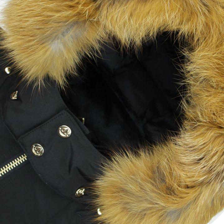 商品Moose Knuckles|Black & Gold Bomber Jacket,价格¥4822,第6张图片详细描述