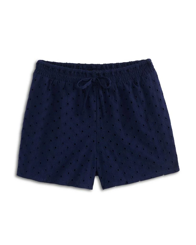 商品AQUA|Girls' Cotton Voile Eyelet Top & Shorts, Big Girls - Exclusive,价格¥374,第1张图片