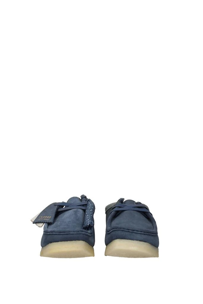 商品Clarks|Loafers wallabee Suede Blue,价格¥677,第3张图片详细描述