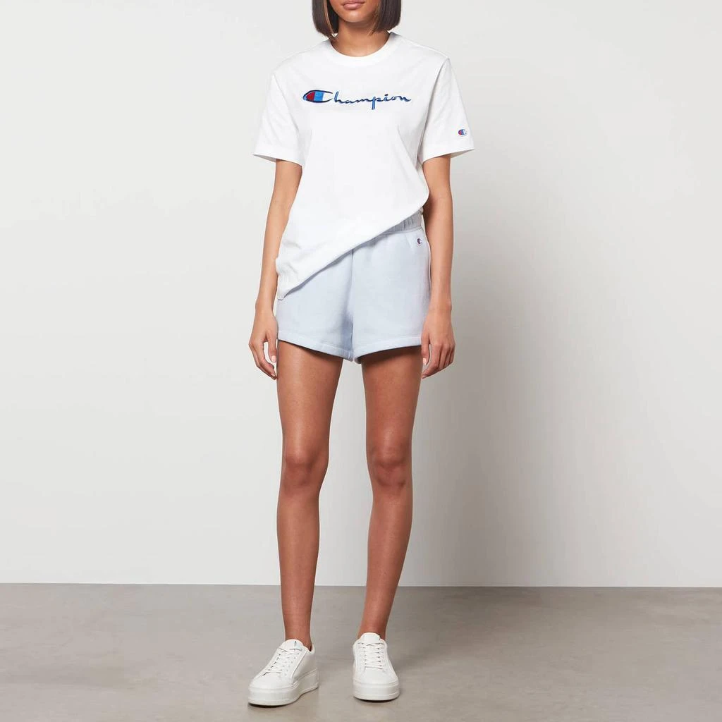 商品CHAMPION|Champion Women's Regular Large Logo T-Shirt - White,价格¥106,第3张图片详细描述