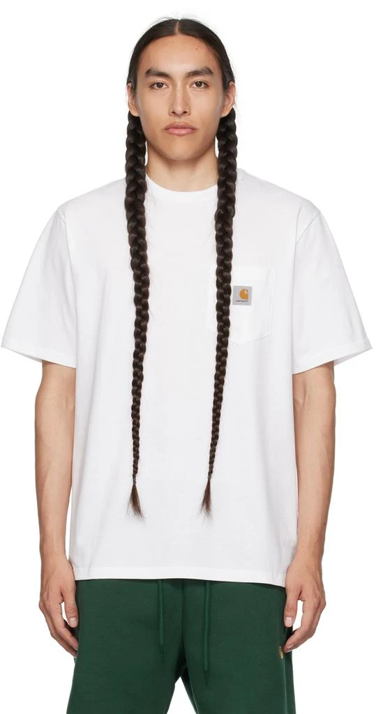 商品Carhartt WIP|White Pocket T-Shirt,价格¥315,第1张图片