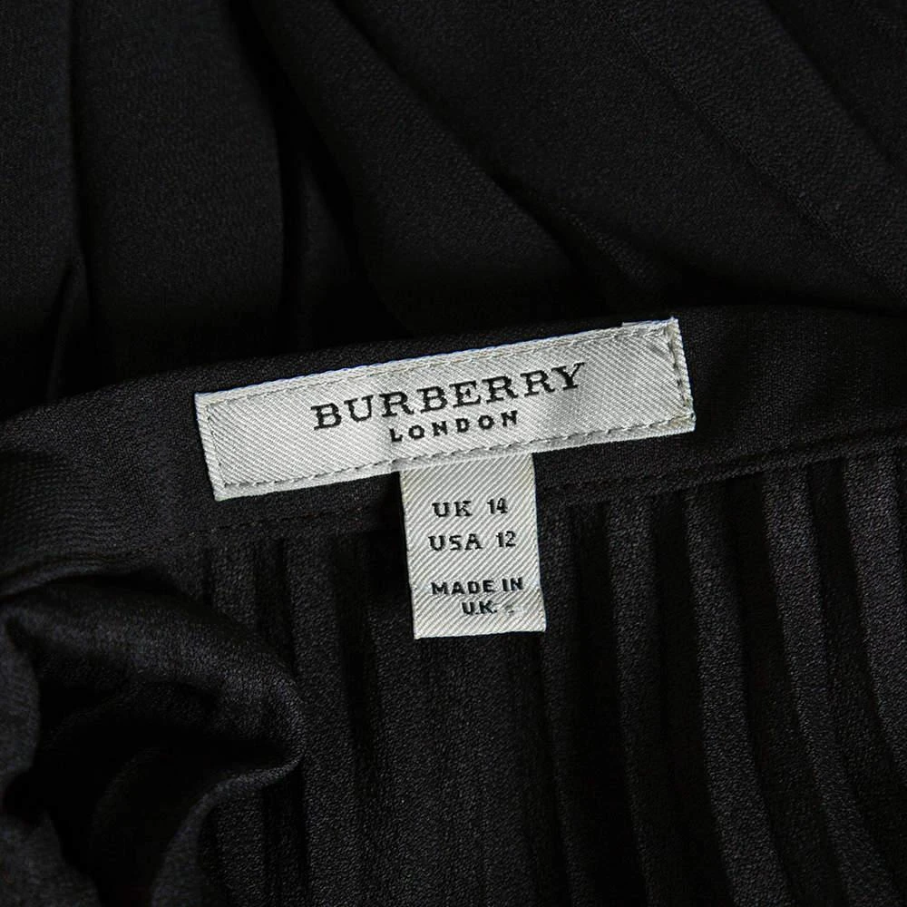 商品[二手商品] Burberry|Burberry Dark Green Crepe Pleated Short Skirt L,价格¥1594,第5张图片详细描述