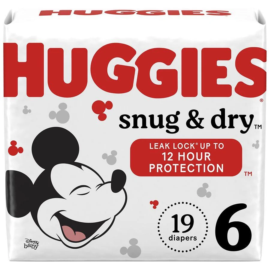 商品Huggies|Baby Diapers 6 (19 ct),价格¥75,第1张图片
