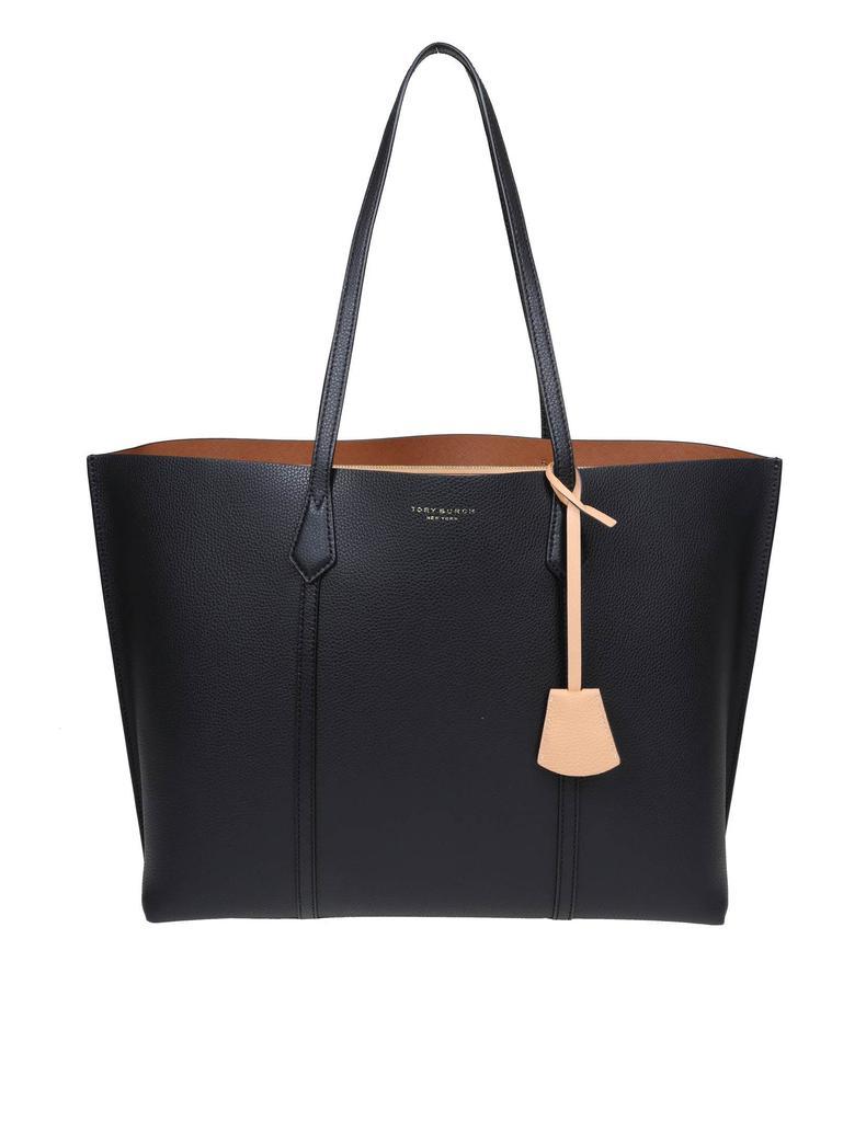 商品Tory Burch|Tory Burch Women's Black Leather Tote,价格¥5196,第1张图片