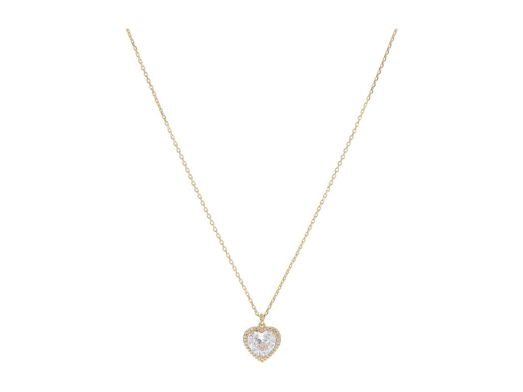 My Love Pave Heart Pendant Necklace商品第1张图片规格展示